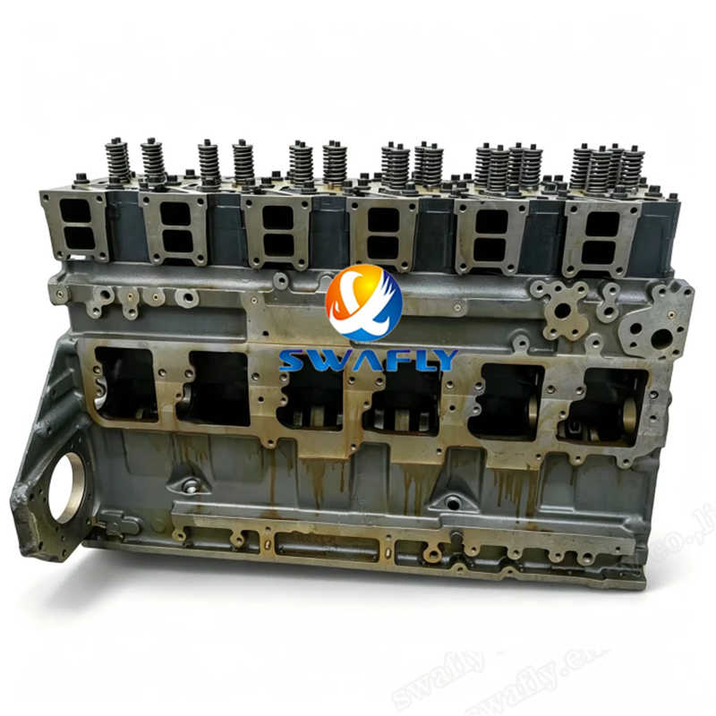 PC400 PC450 Excavator کے لیے بالکل نیا Komatsu SAA6D125E-2 لانگ بلاک انجن اسمبلی