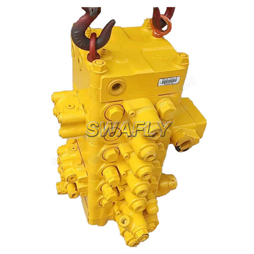 Komatsu PC130-7 PC130LC-7 PC130-7K کھدائی کرنے والا ہائیڈرولک ڈسٹری بیوشن والو کنٹرول والو 723-56-11501