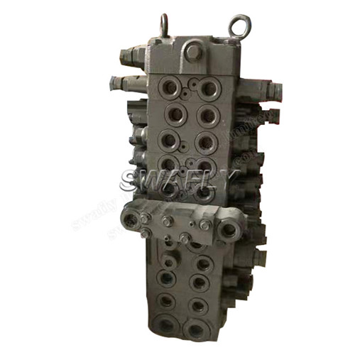 Komatsu PC50 PC50UU-2 مین کنٹرول والو Assy ڈسٹری بیوشن والو 709-34-14200 709-34-13800